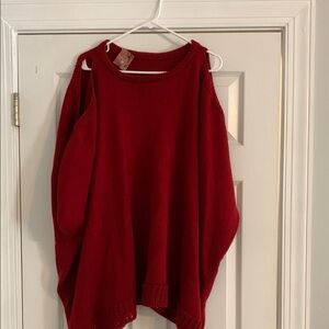 Women's Red Sweater